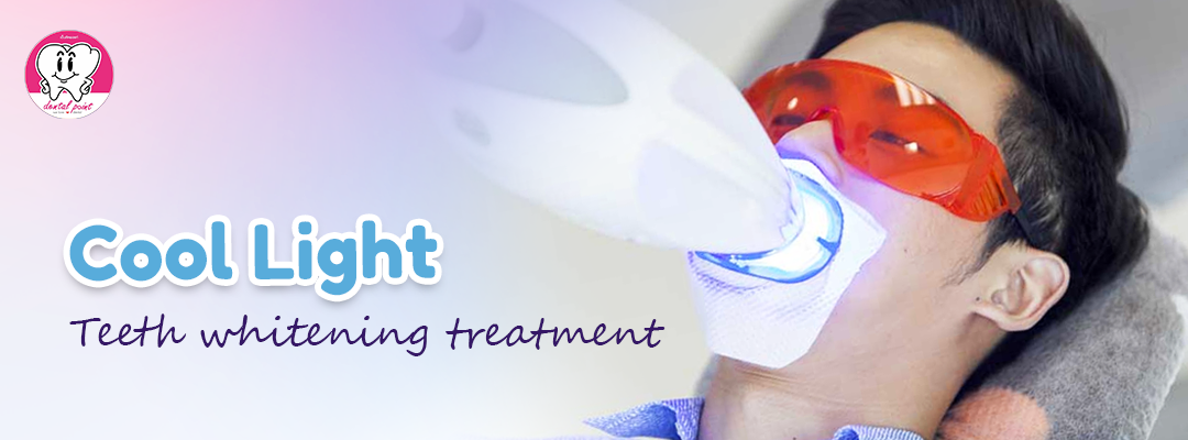 cool light teeth whitening treatment