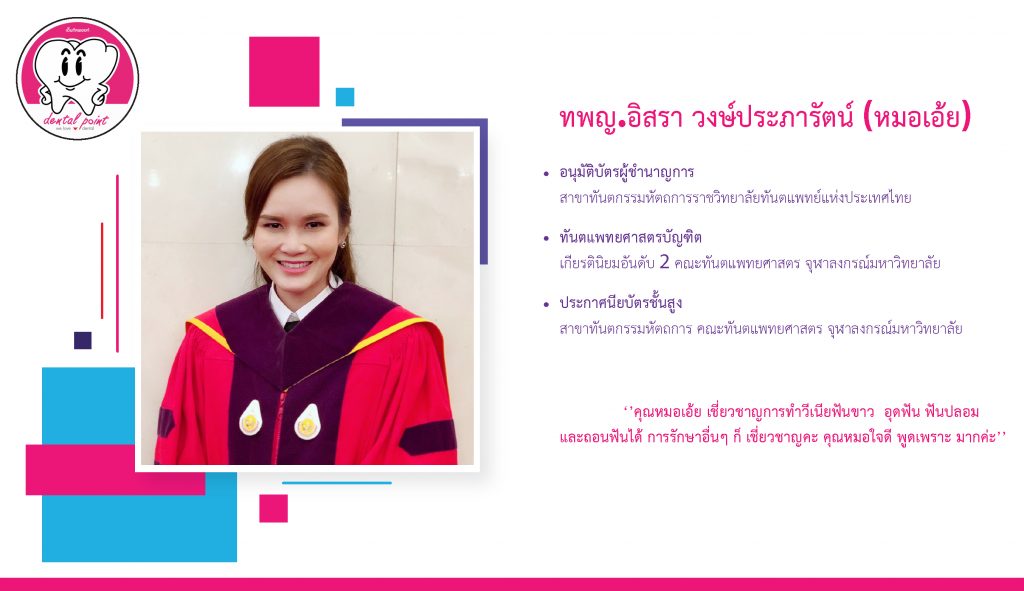 ทพญ.อิสรา วงษ์ประภารัตน์ (หมอเอ้ย)